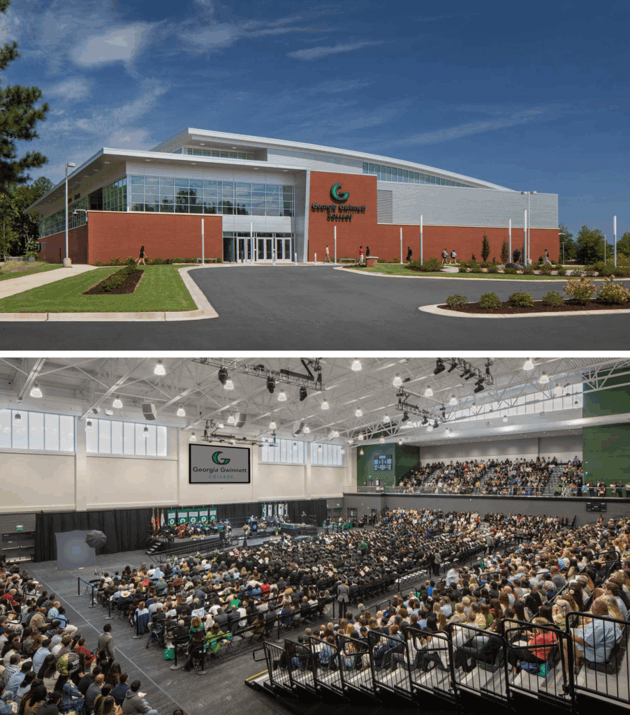 Georgia Gwinnett College — Convocation Center — fire protection by M&L Sprinkler