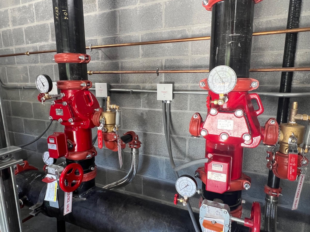 M&L Sprinkler fire protection system